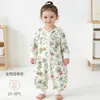 Saco de dormir de algodón para bebé, manta con cremallera anti-patadas para primavera y otoño, universal para todas las estaciones, saco de dormir para habitación con aire acondicionado para niños, ropa de bebé