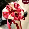 Decoración del equipo del coche de la boda, tira de la flor, pegatina con palabra feliz, diseño de la boda, pegatina electrostática, rejillas de ventana, sala de bodas, coche principal de la boda, pegatina para el coche