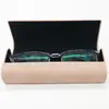 Suministro de fábrica al por mayor caja de hierro de marco grande caja para gafas de miopía creativas para estudiantes hombres y mujeres caja para gafas de lectura