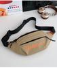 Bolsa Transfronteiriça Feminina Esportiva Japonesa de Ombro Transversal Pequena Casual Versátil Bolsa para Celular Bolsa de Cintura Simples Bolsa de Peito para Casal