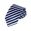 Corbata de Hombre 8cm Formal Nudo Hecho a Mano Sin Nudos Cremallera Camisa de Mujer Negocios Gama Alta Estampada Azul Oscuro Rojo Negro