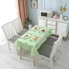 Mantel a Cuadros de Color Sólido al por Mayor Mantel Individual para Mesa de Comedor Mantel de Mesa de PVC Moderno Simple Impermeable Resistente al Aceite Lavable Mantel Tela para Comedor
