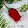 Rosa Simulada Toque Único Rosa de Veludo Cascata de Flores Simuladas Casamento Decoração de Casa Arranjo Flor Artificial Atacado