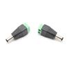 Fuente de Alimentación de Monitoreo de Seguridad con Enchufe de Bajo Precio Conector CC DC5525 Macho a Adaptador de Alimentación Sin Soldadura