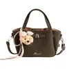Bolso de mano retro personalizado estilo coreano para mujer, nuevo modelo otoño 2026, alto valor estético y calidad, bolso casual de hombro y cruzado