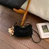 Bolso Retro de Color Sólido de Nicho Único para Mujer 2026 Nuevo Bolso Cruzado Versátil Bolso de Mano Mini Exquisito Bolso Tote Pequeño