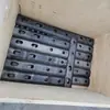 Férula de vía para mina de carbón 30 kg placa de unión de riel tirante de enlace calibre de placa de pescado