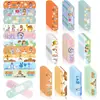 Varios Vendajes de Dibujos Animados para Niños con Diseños, Coloridos y Lindos, Protección de Heridas, Hemostasia, Impermeables, Transpirables, Vendajes Ok