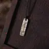 Collar de Oro Retro Rijin Dou de la Marea Nacional Diseño Nicho Retro Nuevo Chino Colgante de Latón Accesorios para Pareja