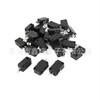 Suministro de Microinterruptor de Alta Corriente de Tres Pines Engrosado Todo Cobre Negro Microinterruptor de Alta Potencia Kw7-0