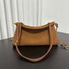 Diseño Nicho Francés Estilo Minimalista Piel de Vaca Bolso de Hombro Bajo el Brazo para Desplazamientos Simple Moda Versátil Bolso Baguette de Moda para Mujer