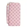 Billetera Larga para Mujer 2025, Bolso de Mano tipo Clutch Frosted con Cremallera Única, Portatarjetas de Moda, Billetera con Múltiples Ranuras para Tarjetas, Bolso para Mujer