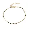 Colar Coração de Pêssego Aço Inoxidável Gotejamento de Óleo Transfronteiriço Corrente de Aço Inoxidável Pingente Cor Atacado Colar Feminino Azul Claro