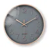 Reloj de Pared Moderno Creativo Simple para el Hogar de 8 pulgadas, Reloj Decorativo Silencioso de Lujo Ligero para Colgar en la Pared, Venta al por Mayor y Dropshipping Transfronterizo