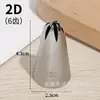 Herramienta de bricolaje para hornear galletas, 6 dientes, de acero inoxidable 304, con forma de rosa y crema, de 1 m, colección mediana