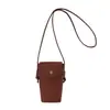 Bolsa feminina 2026 nova portátil de alto valor cor sólida outono e inverno bolsa para celular bolsa de chaves porta-moedas bolsa pequena mini de ombro único