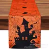 Toalha de mesa de Halloween transfronteiriça nova com esqueleto, abóbora e morcego, decoração de casa, toalha de mesa, toalha de mesa de centro