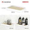 Tablero de Pegboard de Almacenamiento DIY Montado en Pared Sin Taladro Organizador de Escritorio Estante Soporte para Auriculares de Dormitorio Ganchos de Almacenamiento Accesorios
