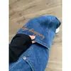 Jeans Scimitar com Design de Street Style Americano para Mulheres Verão 2026 Novo Tamanho Grande Calças Sickle de Perna Larga Comprimento Total