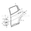 Aplicable a Jeep Jeep Free Man tope de puerta de coche amortiguador de puerta 68243645AA