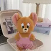 [Solo Ropa] Muñeco de Algodón de 10 cm Cuerpo de Estrella de Mar Ropa para Muñeco Regalo Lindo Pequeño Muñeco Jerry Chal de Navidad
