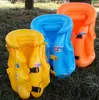 Chaleco inflable para niños de fábrica Traje de baño de PVC engrosado Anillo flotador