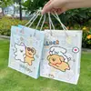 Nova Bolsa de Papelão Rígido Shin-Chan em Jeans, Bolsa Tote de Grande Capacidade, Bolsa de Armazenamento, Versão Espessa Fofa de Natal Shin-Chan