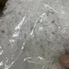 Bolsa de Rattan Artesanal com Contas Acrílicas e de Madeira, Contas Soltas, Acessórios, Pulseira de Contas Misturadas, Materiais para DIY, Corda Trançada com Contas