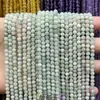 Suministrado directamente por el fabricante: cuentas redondas pequeñas de piedra natural, cuentas de arroz, cristal, turmalina, cuentas redondas de ágata, materiales hechos a mano para DIY, accesorios para pulseras