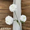 Flores de Casamento Brancas Simulação Flores de Casamento Arranjo de Cena Flores Artificiais Paisagismo Flores de Fileira no Chão Decoração Suave Arte Floral Arranjo de Flores Rosas
