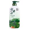 Champú esponjoso refrescante e hidratante anticaspa champú suave anti-cabello roto champú con fragancia de agua de lavado de arroz de rocío