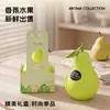 Serie de Bálsamos con Aroma a Fruta Bálsamo Sólido Fragante Difusor de Fragancia de Larga Duración Ambientador para Coche, Hogar y Baño