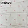 Tela Tencel en stock con bordado de pequeñas flores de cuentas para vestidos de mujer, vestidos de gasa y vestidos lenceros. Tela de diseño al por mayor