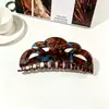 Pinza para el pelo de acetato hueco transfronterizo 2026 para recogido en la parte trasera de la cabeza, Pinza de pelo de garra de tiburón elegante transfronteriza 2026 para mujer