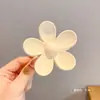 Presilha de Cabelo de Acrílico Tubarão de Verão Inspirada em Celebridades, Presilha de Garra Grande para Mulheres, Acessório de Cabelo para Coque Despojado, Presilha Essencial para Cabelos Grossos