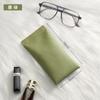 Bolsa para Óculos de Couro Bolsa para Armazenamento de Óculos de Sol Valor Flanela Portátil Fecho Automático por Estilhaço Bolsa para Armazenamento de Óculos