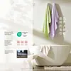 Toalla Ushio de algodón puro Clase A, toalla facial de algodón 100% nueva tipo malvavisco, antibacteriana y suave mejorada, toalla facial y de baño para niños
