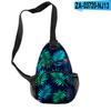 2021 Nuevo Patrón de Hojas Estudiante Impresión Digital 3D ins para Hombres y Mujeres Bolso de Hombro Soporte din zhi Venta al por Mayor