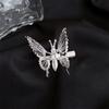 Horquilla Inteligente con Borla de Mariposa Estilo Antiguo para Mujer Dinastía Han Súper Hada Gasa Seda Cinta Borde Clip Fresco Elegante Estilo Nacional Accesorios para el Cabello