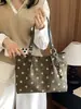 Bolso de hombro de lunares nuevo 2026 transfronterizo, bolso tote de gran capacidad para mujer para ir al trabajo, bolso de mano moderno y versátil, bolso de hombro