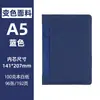 Caderno com logo personalizado, capa de alta qualidade, caderno para reuniões de escritório em PU que muda de cor, planejador A5, personalizável