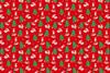 Papel de Envoltura Navideño Nuevo 2024 Ramo de Manzanas Navideñas Flores Regalo Papel de Envoltura para Cajas de Regalo Venta al por Mayor