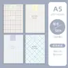 Cuaderno Cuadrado Partner B5 con Cubierta de Alta Calidad, Estilo Estético Xiaohongshu, Cuaderno Grueso Fresco A5 para Estudiantes y Oficina al por Mayor