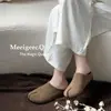 Mules Femininas Estilo Francês de Calçar, Novas Meias-Chinelos de Verão, Sandálias Rasteirinhas Estilo Fada 2026
