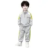 Conjunto Deportivo de Primavera y Otoño para Niños, Elegante Conjunto de Dos Piezas para Niños Pequeños, Ropa Casual Infantil, Estilo de Moda