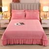 Comercio Exterior Transfronterizo Bebé Terciopelo Bebé Terciopelo Cubierta de Cama Pieza Única Invierno Individual Doble Engrosado Cálido Algodón Tatami Sábana