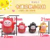 Apertura de Palabra Directa de Fábrica Campana de Dibujos Animados Estilo Japonés Cara Feliz Gato de la Suerte Campana de Cobre Accesorios para Joyería DIY