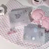 Caja de Almacenamiento con Botones de Presión M5 Esmerilados Estilo Lindo Femenino Álbum de Tarjetas Pequeño Caja para Notas Elegante Alto Valor Estético Waka Waka