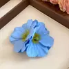 Pasador de Flor de Tela Estilo Vacaciones Súper Hada, Gama Alta, Exquisito, Pinza de Pato Versátil, Diseño de Moda, Elegante Accesorio para el Cabello