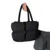 Bolso Tote de Moda y Sencillo, Bolso de Hombro Acolchado, Bolso de Mano Versátil de Nicho 2026, Bolso Cuadrado Acolchado Cruzado